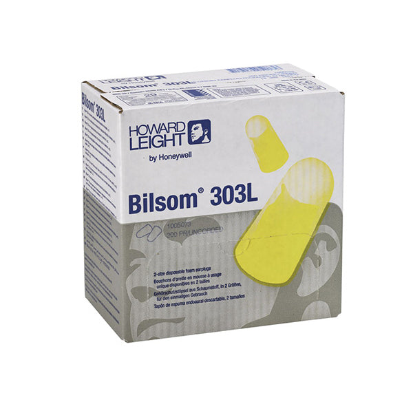 Honeywell Howard Leight Bilsom Uncorded 303L Disposable Ear Plugs 200 Pairs