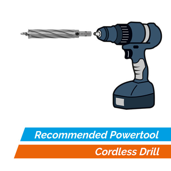 VersaDrive® Extralong TCT HoleCutter InsertFoam Set