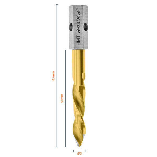VersaDrive® TurboTip Impact Drill Bits - Metric Sizes (209015)