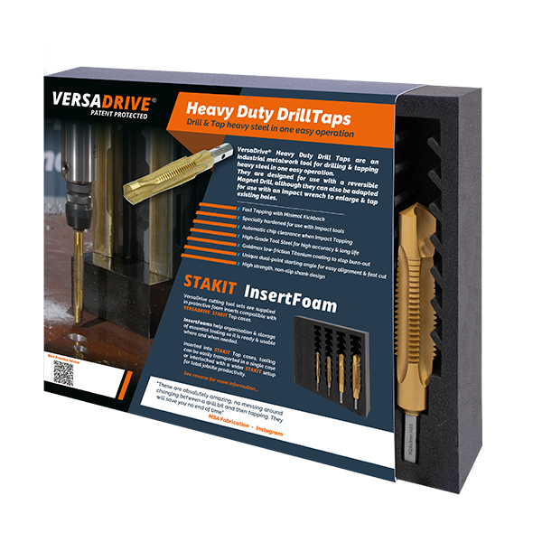 VersaDrive® Heavy Duty Impacta DrillTaps - Inch sizes (301140)