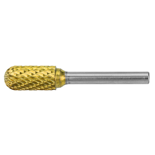 GoldMax™ Tungsten Carbide Burr - Ball Nose Cylinder (402020)