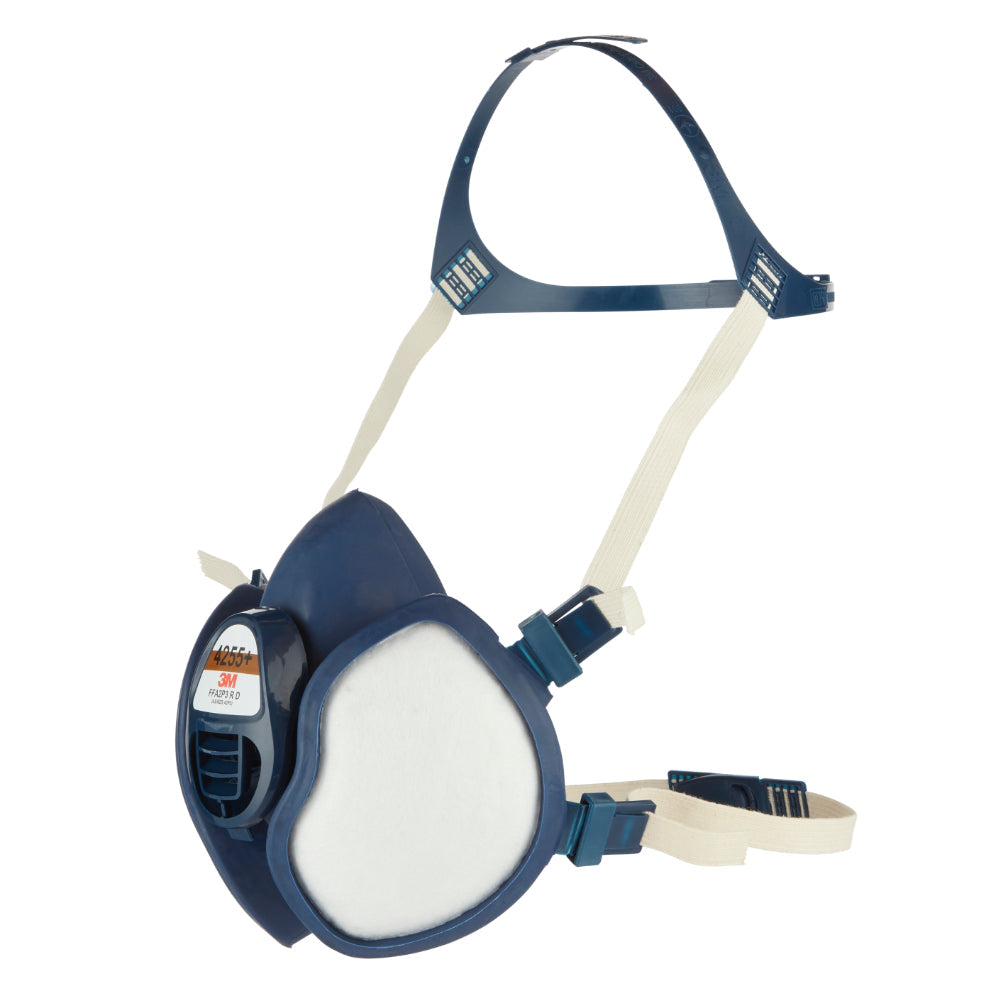 3M™ 4000+ Series FFABE1P3 R Maintenance Free Reusable Half Mask