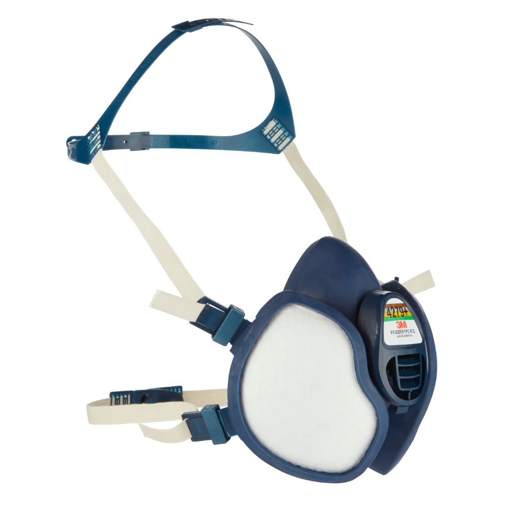 3M™ 4000+ Series FFABE1P3 R Maintenance Free Reusable Half Mask