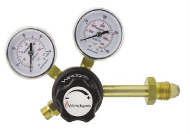 Single Stage 2G Argon/Co2 Regulator 35 LPM - Side Entry image 0