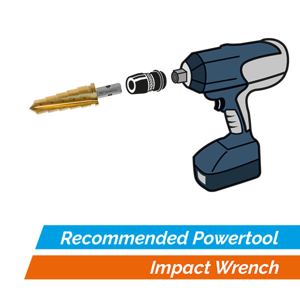 VersaDrive® ImpactaStep Cutter - Inch Sizes (506030)