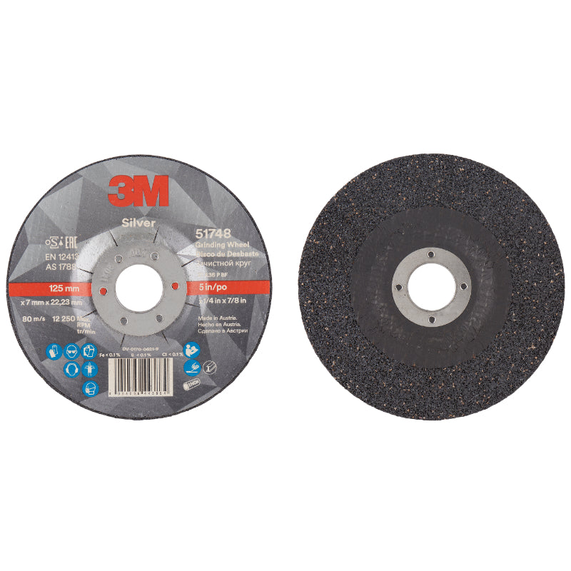 3M™ Silver Depressed Centre Grinding Wheel