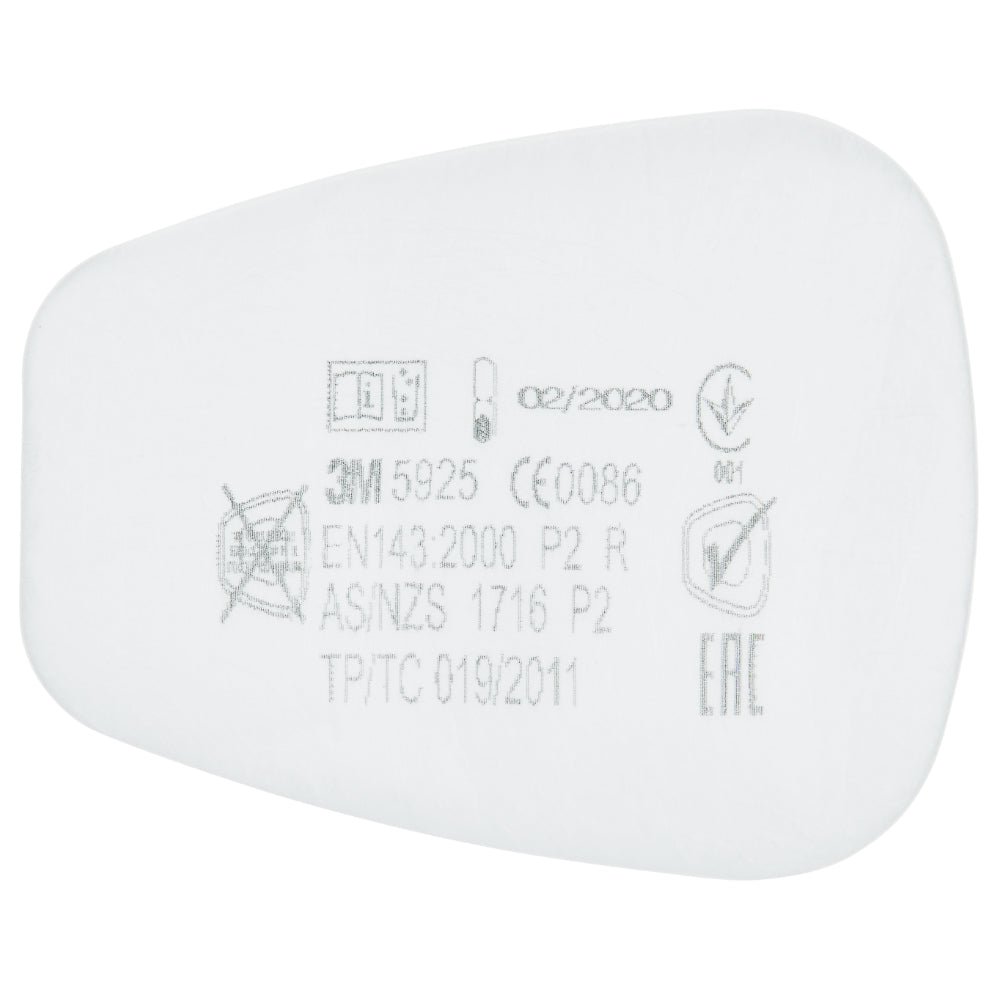 3M™ Particulate Pre-Filter P2R - Case/40 Pairs