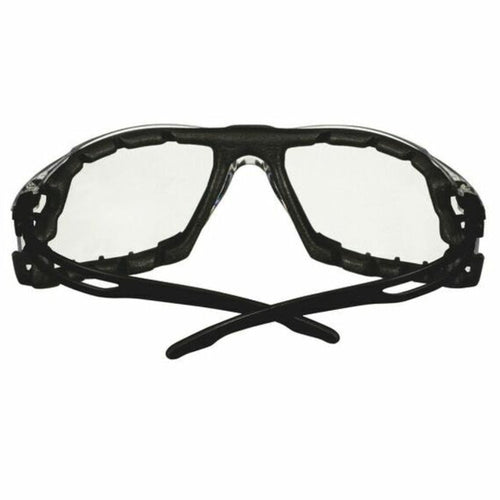 3M™ SecureFit™ SF501BLK-FM Scotchguard Anti-Fog, Anti-Scratch, Clear Lens Safety Goggles & Foam