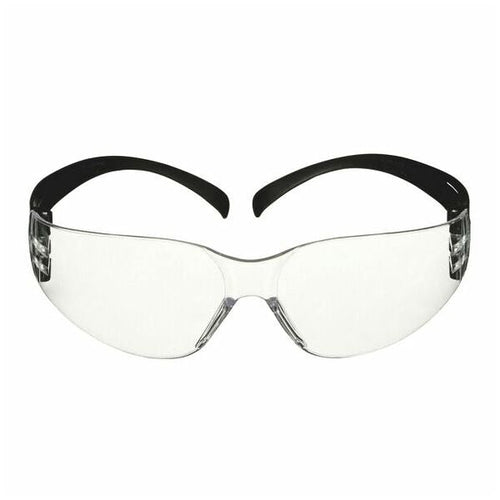 3M™ SecureFit™ SF101-BLK Anti-Scratch Clear Lens Safety Goggles 5 Pack