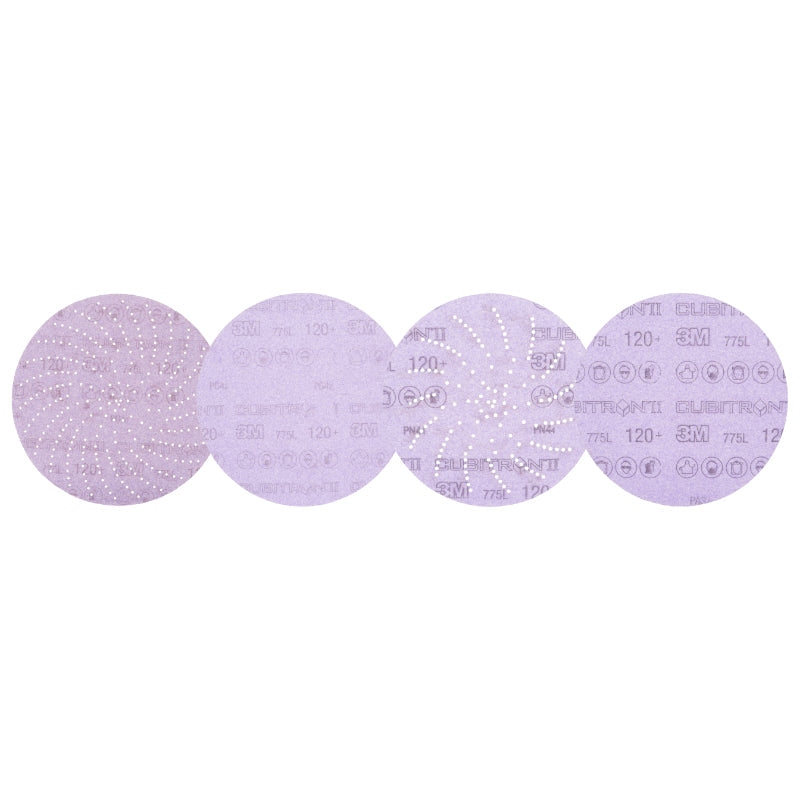 3M™ Cubitron™ II Hookit™ Sanding Disc 775L, 152 mm Diameter