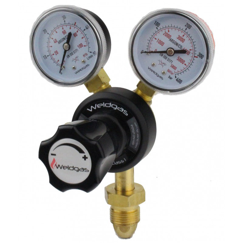 Single Stage 2G Argon/Co2 Regulator 35 LPM image 0