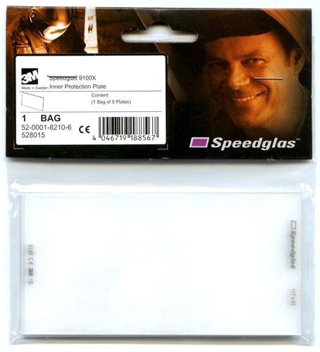 Speedglas 9100X Inner Protection Plate / Lens - 5 Pack image 0